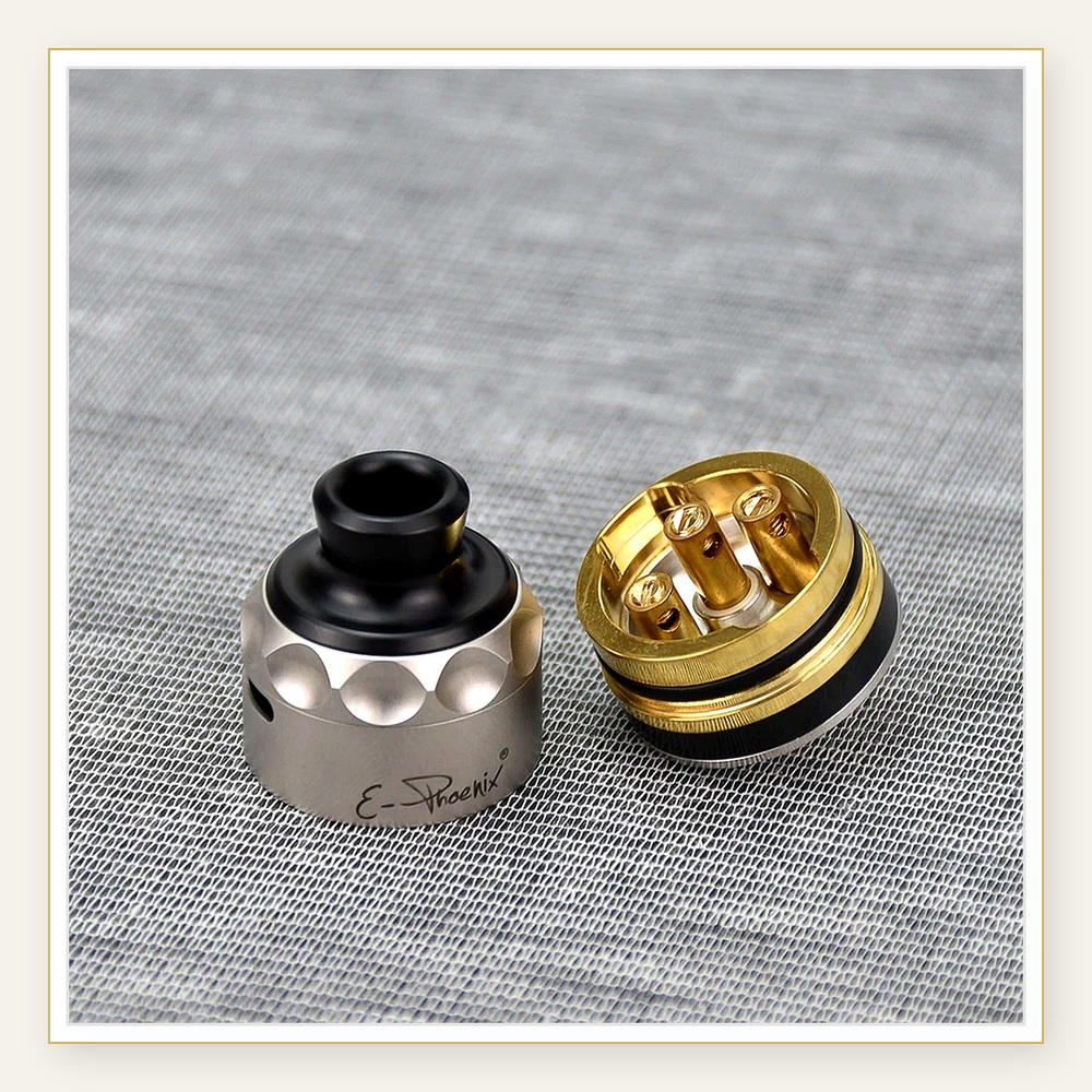Vape Coil Replacement - E-Phoenix Resurrection V2 RDA 22.5mm Dual