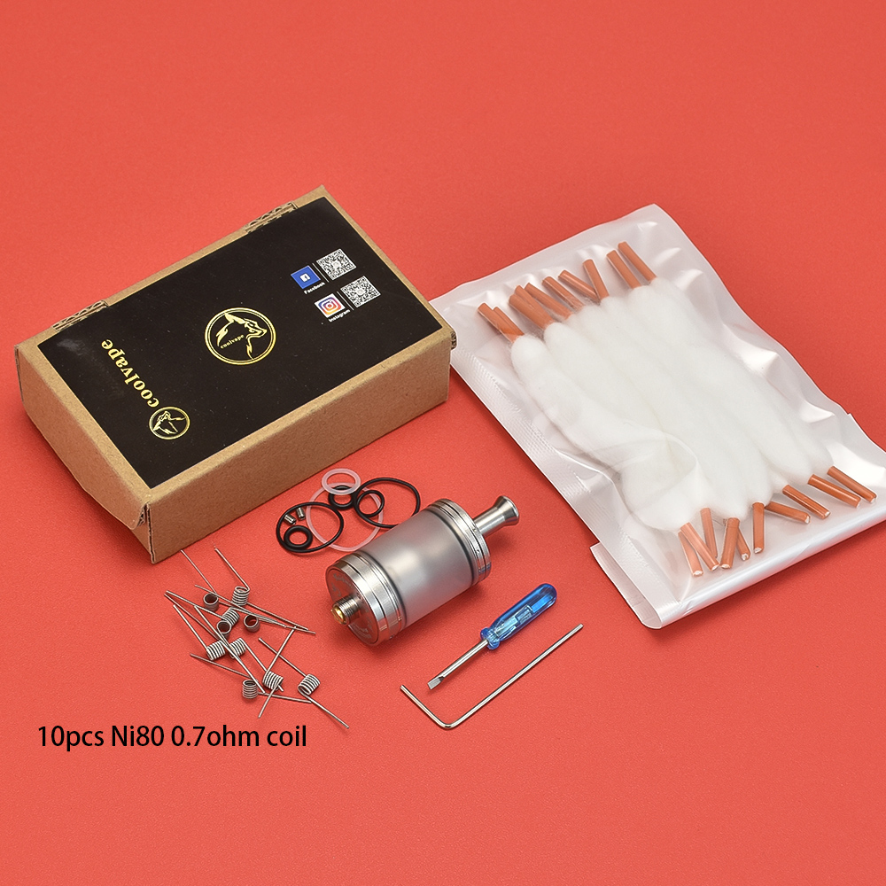 Vape Coil Replacement - Taifun GTR RTA 23Mm MTL Đơn
