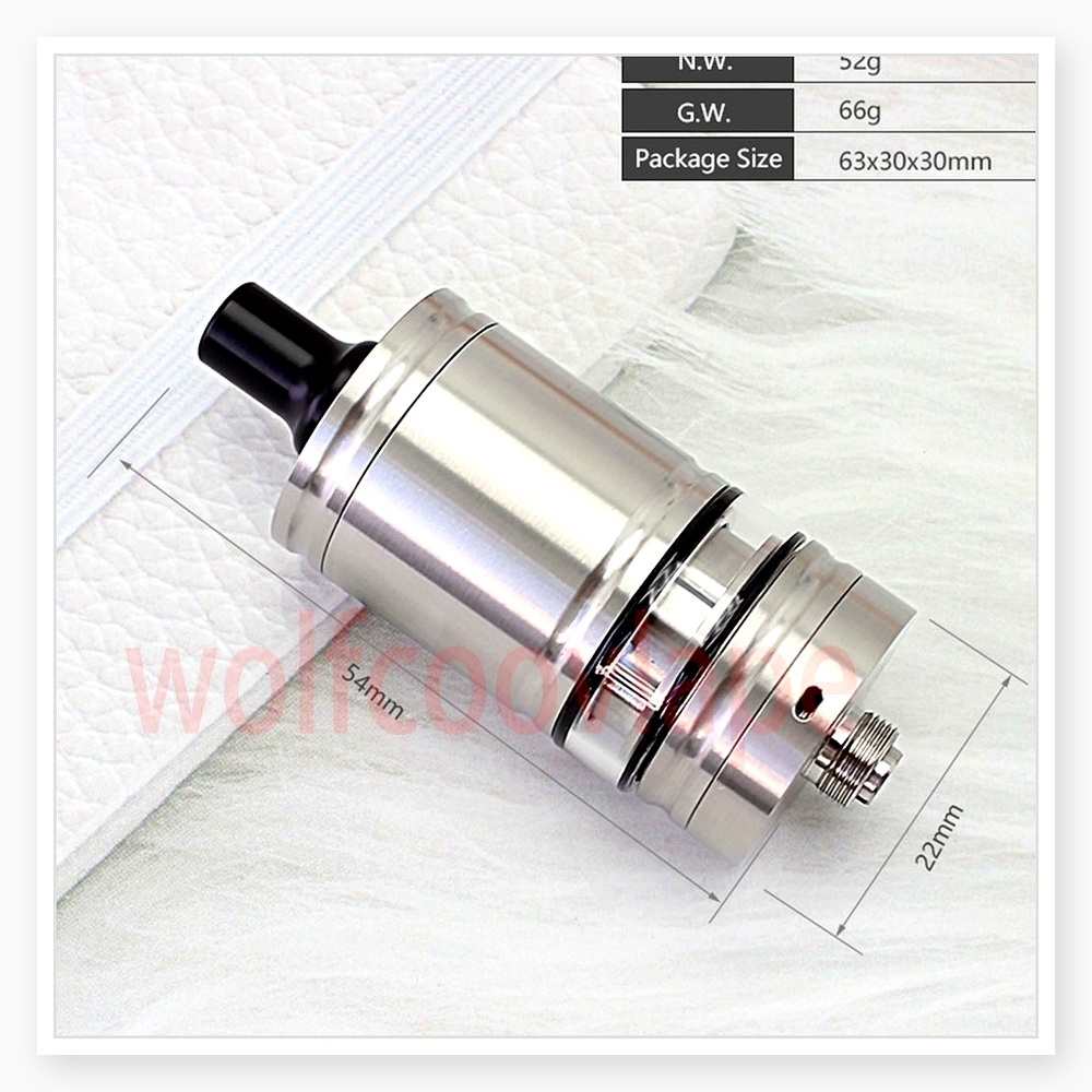 Vaping Air - Wolfcoolvape Lindy RTA 5ml Tank Atomizer