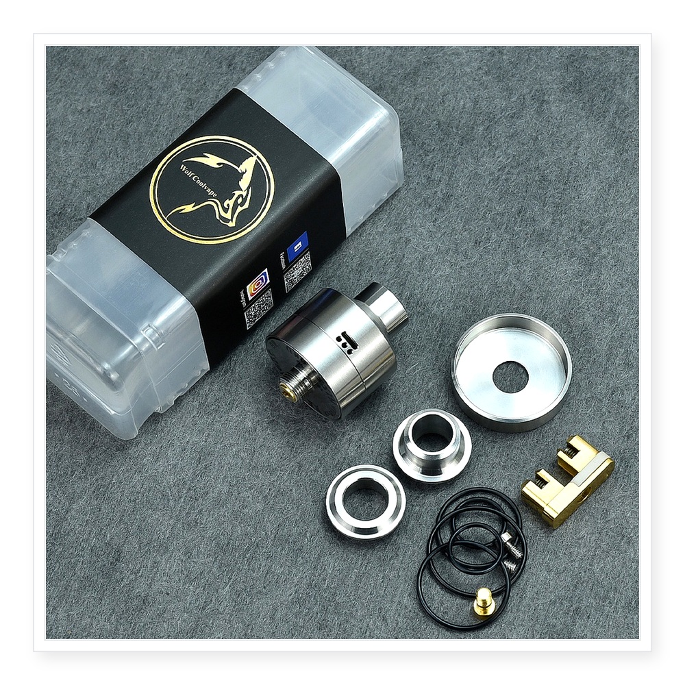 22MM Nisshoku RDA MTL Atomizer - đánh giá và giá Vape Coil Replacement