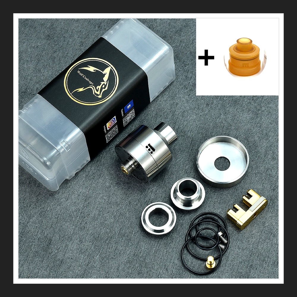 22MM Nisshoku RDA MTL Atomizer - đánh giá và giá Vape Coil Replacement