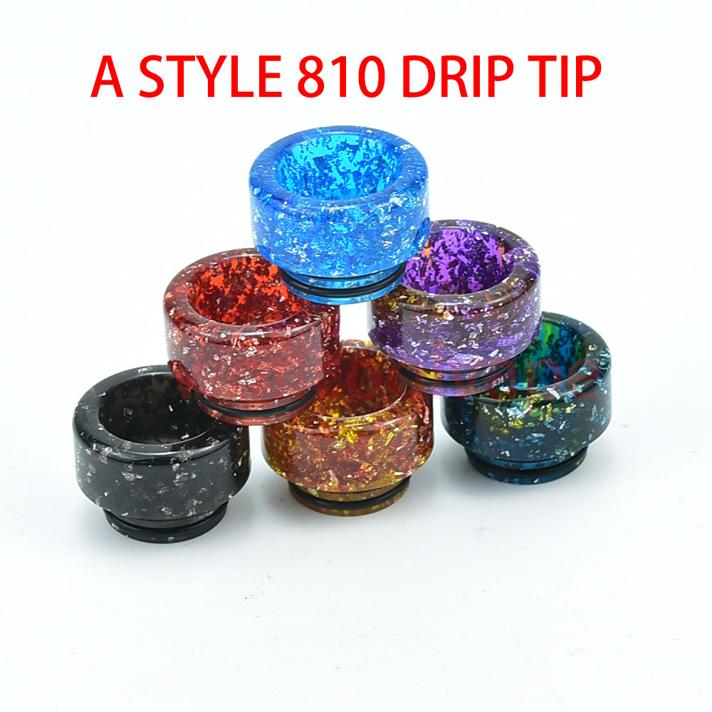 wolfcoolvape Resin 810 Drip Ti - đánh giá và giá Drip Tip Resin