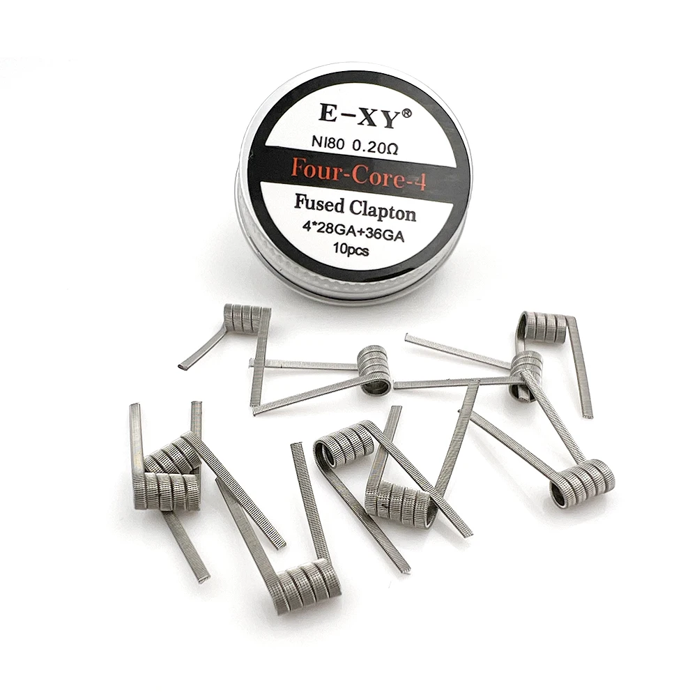 10pcs/box Ni80 Prebuilt Coil 2 - đánh giá và giá Vape Accessory