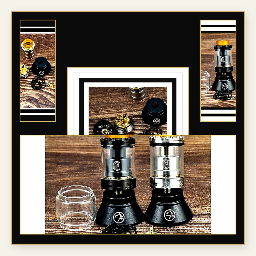 ReLoad RTA 24mm 3.5ml Top Fill - đánh giá và giá Accessories For Vaping
