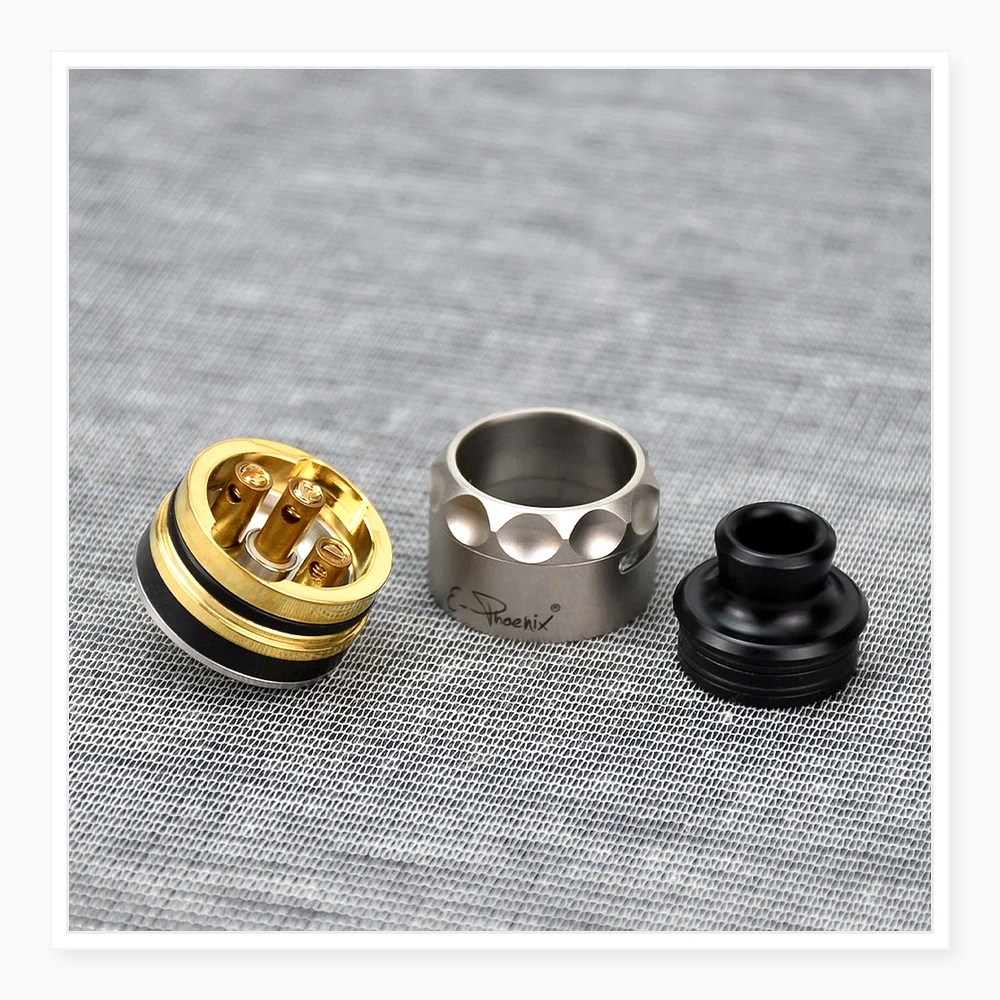 E-Phoenix Resurrection V2 RDA  - đánh giá và giá Vape Coil Replacement