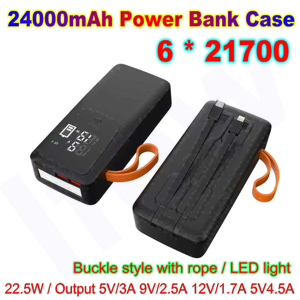 21700 Battery Power Bank Housi - đánh giá và giá Battery Case Storage