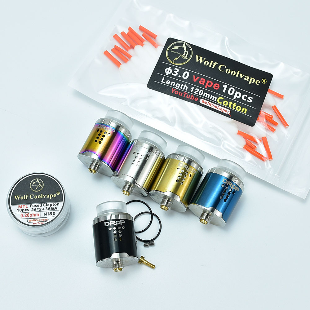 24mm DROP RDA Tank Atomizer -  - đánh giá và giá Vape Coil Replacement