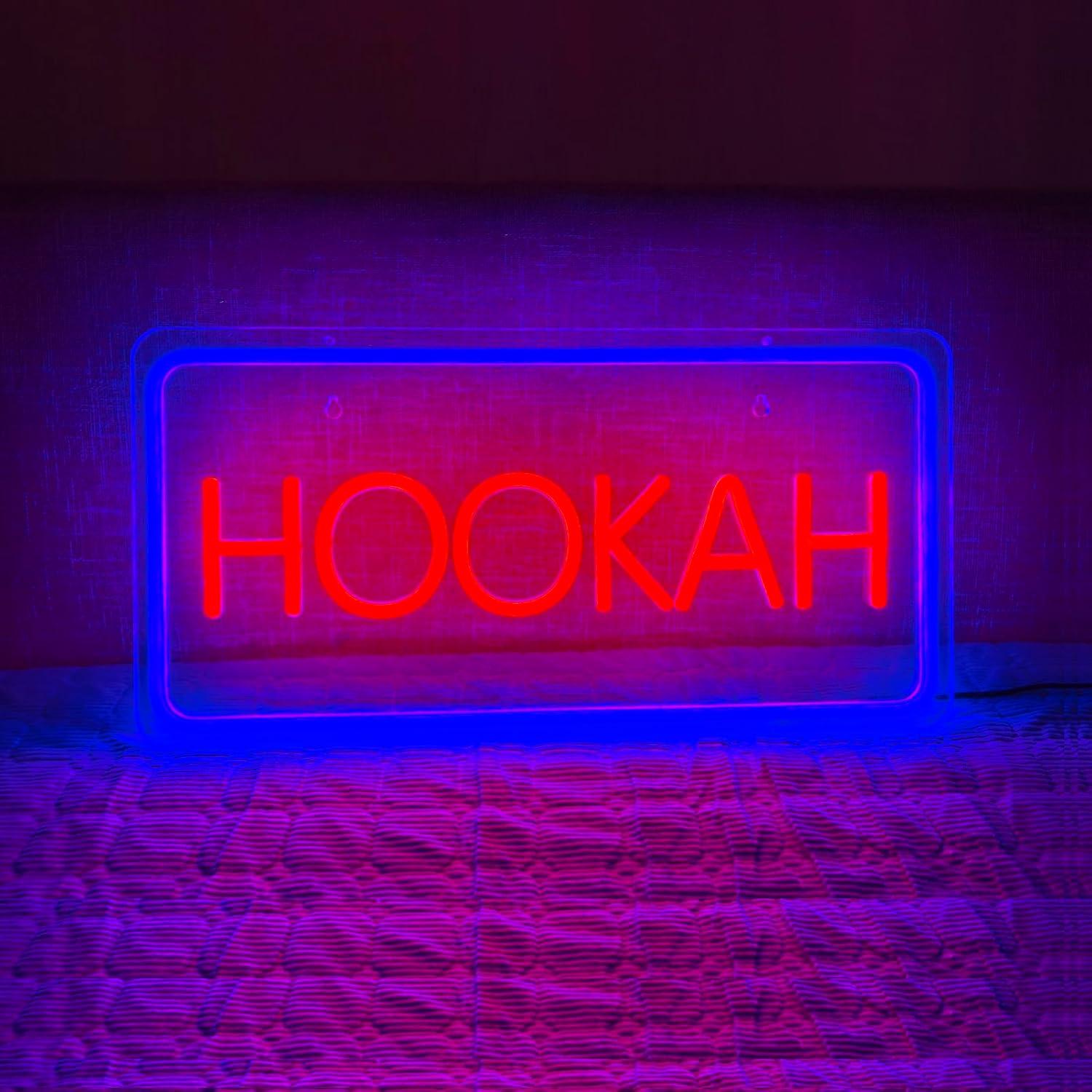 HOOKAH Neon Sign USB Dimmable  - đánh giá và giá Vaping Store
