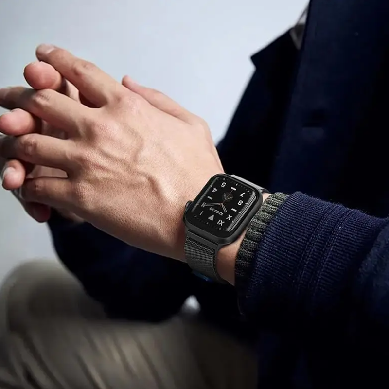 Milanese Loop Strap For Apple  - đánh giá và giá Mesh Coil Strip