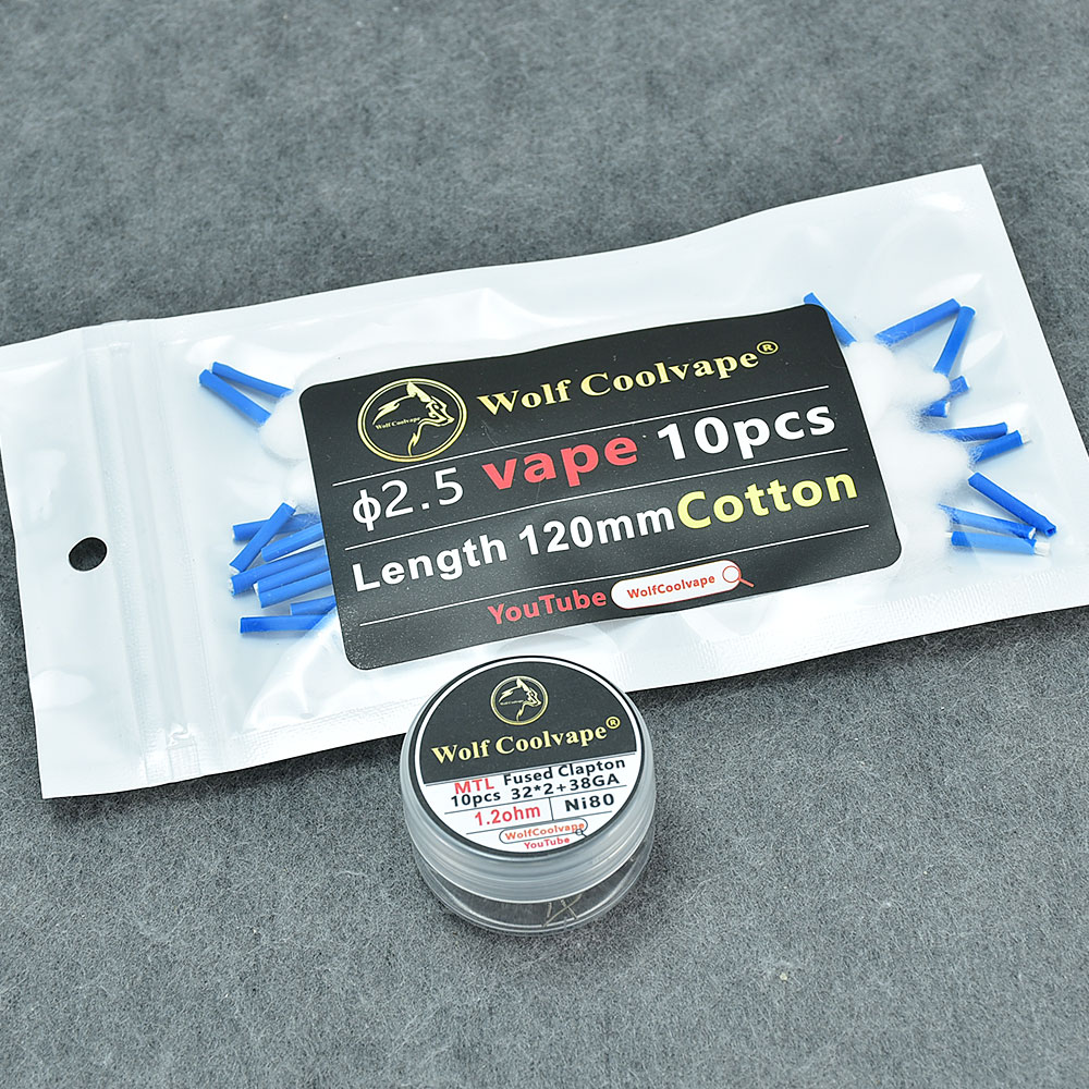 Wolfcoolvape Tiền Xây Dựng Làm - đánh giá và giá Vape Coil Replacement
