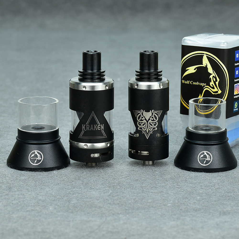 Wolfcool Vape Kraken RTA V2.5  - đánh giá và giá Vape Coil Replacement