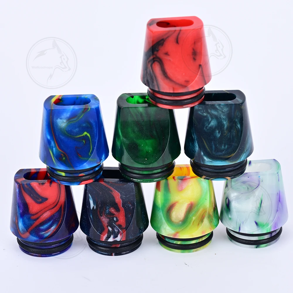 8pcs Wolfcoolvape Atomizer 810 - đánh giá và giá Drip Tip Resin