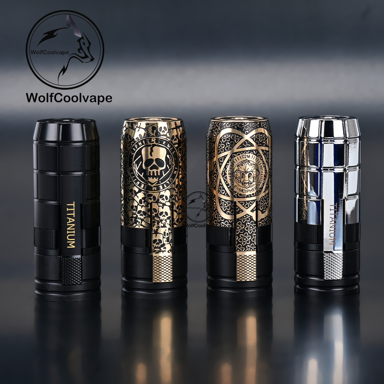 Wolfcoolvape MK2 Special Mecha - đánh giá và giá Vape Battery 18650