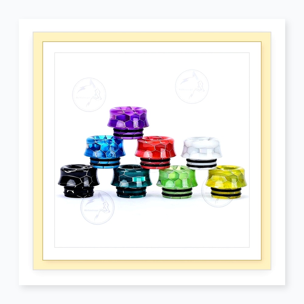 Wolfcool 810 Drip Tip Set – 8  - đánh giá và giá Drip Tip Resin